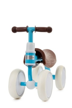 Синий беговел для годовалого Сканди.