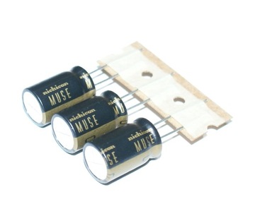 AUDIOFILSKI NICHICON MUSE KZ 100uF/50V - 3 sztuki (#453)