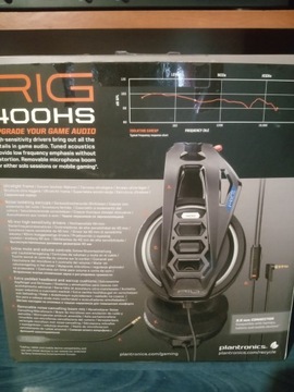 Гарнитура Plantronics RIG 400HS PS4 черная