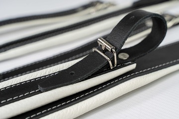 КОМПЛЕКТ ремней и лямок POLISH STANDARD ЧЕРНЫЙ/БЕЛЫЙ для аккордеона 120 б