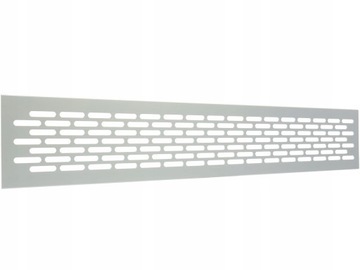 KRATKA WENTYLACYJNA POD LODÓWKĘ PODBITKĘ DO KOMINKA L480 H80 ALUMINIUM