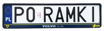 Рамка номерного знака VOLVO для S40 V40 S50 V50 S60 V60 S80 V80 XC60