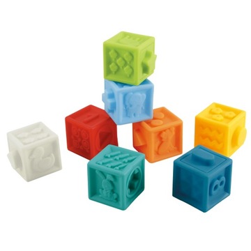 Мягкие резиновые СЕНСОРНЫЕ БЛОКИ Набор из 20 шт.