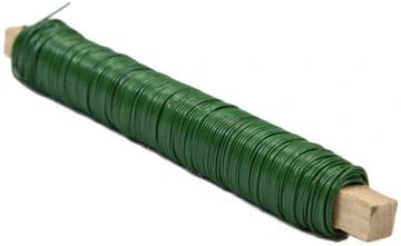 Drut Florystyczny Drucik na Kołku 100g Zielony 0,8