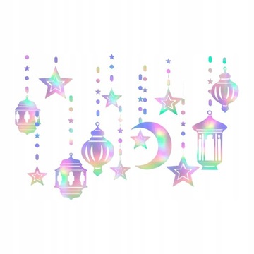 Eid Mubarak Banner Party Supplies for Colorful