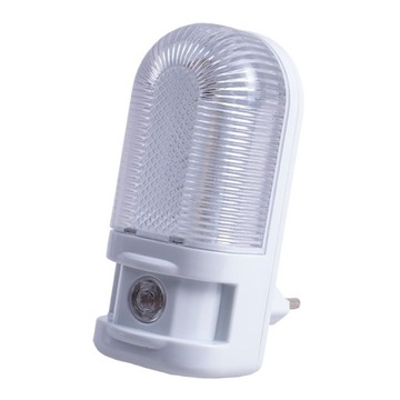LAMPKA NOCNA LED LN-08-LED DO GNIAZDKA SIEĆ SENSOR