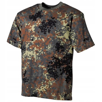Koszulka US wojskowa flecktarn 170g/m2 MFH L