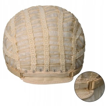 Peruka Damska Peruki Damskie Mieszany Blond Długie Włosy Grzywką 24inch