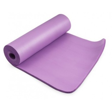 Mata do ćwiczeń NBR 140x60x1,5cm fioletowy