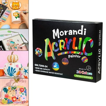 -acrylic paint markers acrylic paint 24 Colors