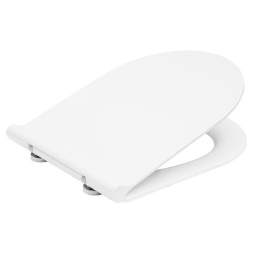Roca Nexo/Meridian СИДЕНЬЕ ДЛЯ УНИТАЗА МЕДЛЕННО ЗАКРЫВАЕТСЯ, тонкое, жесткое, белое