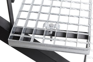 Решетка WEMA 700x1000 мм | шлепок. 30х2 | оцинкованный