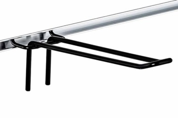 Haczyk zawieszka hak na Spacewall drut czarny 25cm