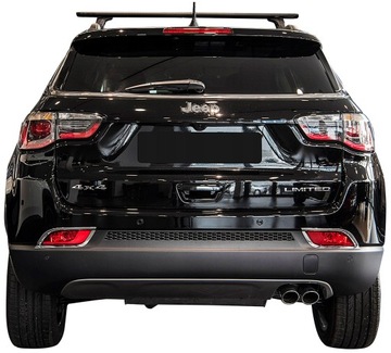 JEEP COMPASS 2017+ OZDOBNE RAMKI HALOGENÓW TYŁ