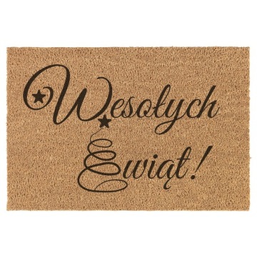 WYCIERACZKA wejściowa wesołych świąt DO BUTÓW