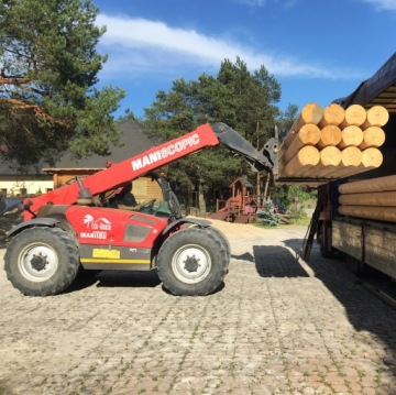 ДЕРЕВЯННОЕ БРЕВНО 26 см КРУГЛО, ДЕРЕВЯННАЯ СРУБНАЯ СТЕНА ДЛЯ СРУБЕННОГО ДОМА