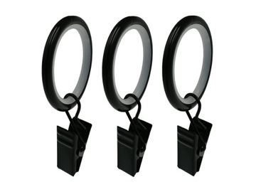 Карниз одинарный МЕТАЛЛИЧЕСКИЙ ПОТОЛОК 19мм МАТОВЫЙ ЧЕРНЫЙ 300см LUNA