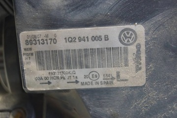 SVĚTLO LEVÝ PŘEDNÍ VW EOS ( S1071 )