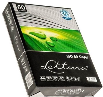 PAPIER A4 80G KSERO EKOLOGICZNY MAKULATURA LETTURA
