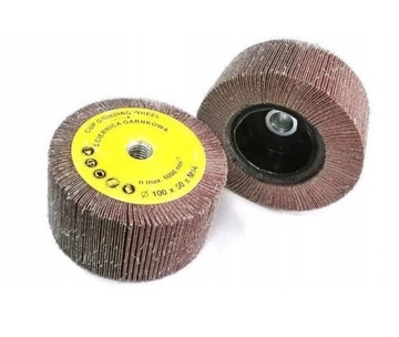 Ściernica listkowa walcowa 100x50mm M14 gr. 80
