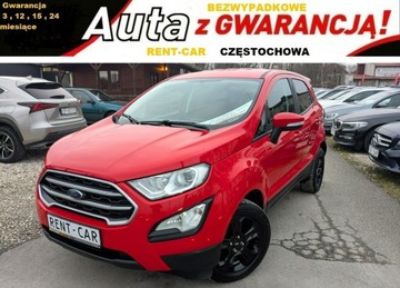 Ford Ecosport II SUV Facelifting 1.0 EcoBoost 100KM 2019 Ford EcoSport 1.0i 100PS OPŁACONY Bezwypadkowy