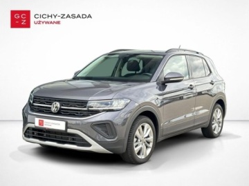 Volkswagen T-Cross SUV Facelifting 1.0 TSI 115KM 2024 Volkswagen T-Cross SalonPL Life 1.0TSI 115KM DSG Czujniki Pod.Fot Climatro
