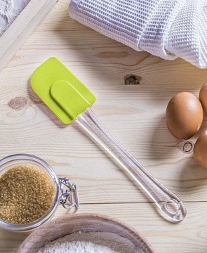 СПТУЛА СИЛИКОНОВАЯ КУХОННАЯ ЛОПАТКА ДЛЯ ТОРТА МЕШАЛКА-ПЕРЕКЛЮЧАТЕЛЬ