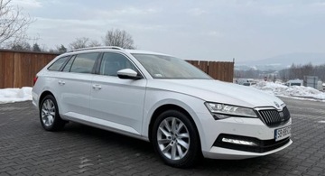 Skoda Superb III Kombi Facelifting 2.0 TDI SCR 150KM 2021 Skoda Superb Skoda Superb 2.0 TDI SCR Ambition 2.0 Diesel 150KM