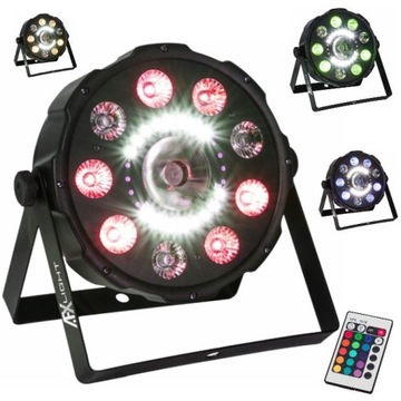 Светодиодный прожектор PAR RGBW DMX Strobe 4in1 Ibiza
