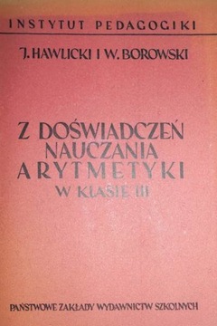 Z doświadczeń nauczania arytmetyki - Hawlicki