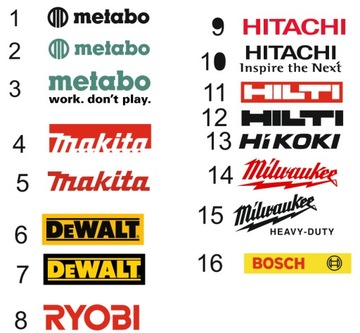 bosch makita milwaukke naklejki sklep reklama auto