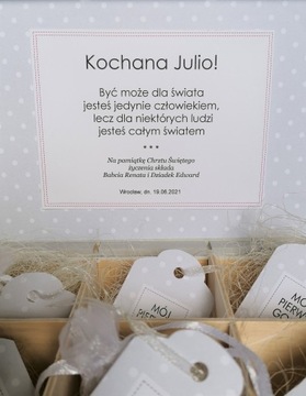Подарочное крещение памяти один год после записи