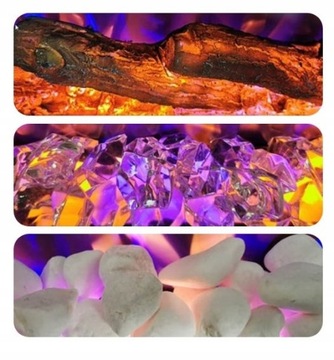 Электрокамин LED PRIDE s165 без подогрева ХИТ