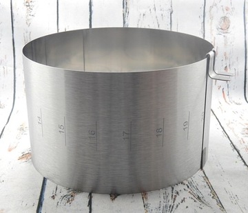 РЕГУЛИРУЕМАЯ ФОРМА ДЛЯ ВЫПЕЧКИ ТОРТА RANT, СХЕМА 14-20, H12см