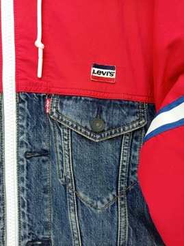 Kurtka Levis Hooded Trucker Jacket katana jeans M
