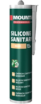 SILIKON SANITARNY BEŻOWY USZCZELNIACZ 280ML.