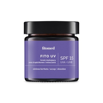 FITO SPF15 Krem matujący trądzik mieszana FITOMED