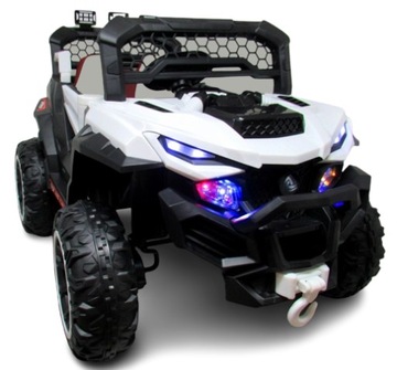 Buggy X9w Autko na akumulator napęd na 4 koła 4x4+BUJAK+Skóra+pilot