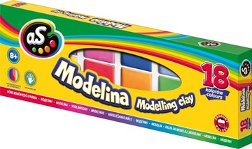 ASTRA modelina AS 18 kolorów x 11g POLSKI produkt