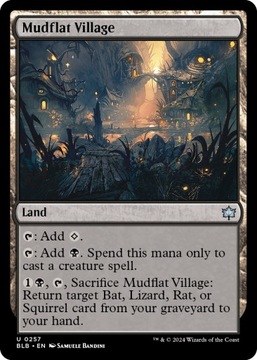 MTG 2x Mudflat Village (U)