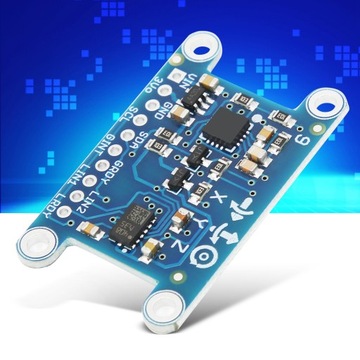 Сенсорный модуль 9DOF с контактами. 3-осевая плата магнитного поля MN.