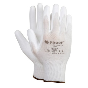 ПЕРЧАТКИ ЗАЩИТНЫЕ РАБОЧИЕ ПЕРЧАТКИ С ПОКРЫТИЕМ POLY BHP PROF Размер 8 10 ПАР