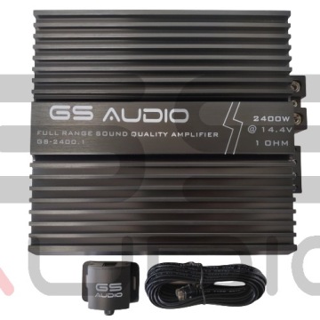 GS Audio 2400.1 SQ 700/1300/2400 Rms Сделано в Корее