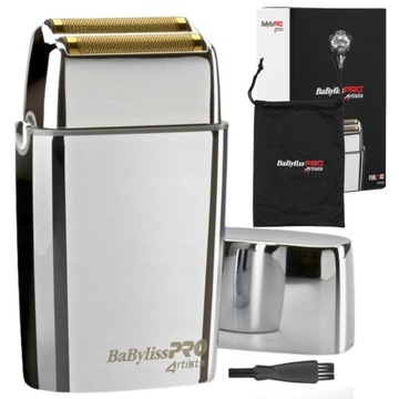 Babyliss Pro Golarka Maszynka Foliowa FX2 4Artists Silver FXFS2E Etui