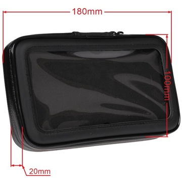 Водонепроницаемый держатель для мотоцикла с чехлом для телефона