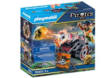 Klocki PLAYMOBIL 70265 Piraci Armata Arsenał Broni