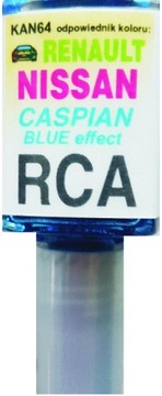 RENAULT NISSAN RCA CASPIAN BLUE LAKIER ZAPRAWKA DO RYS ARASYSTEM
