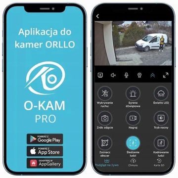 Kamera Z17 Pro ORLLO 4K AI 8MP SIM LTE 5xZOOM obrotowa zewn+zasilacz GRATIS