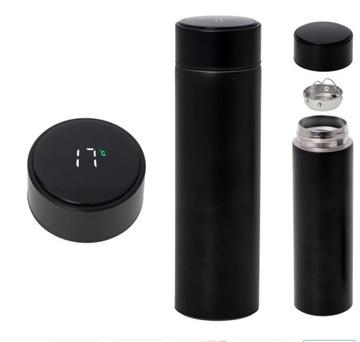 ТЕРМОС SMART ТЕРМОКРУЖКА ТЕРМОС БУТЫЛКА LED 500мл TOUCH