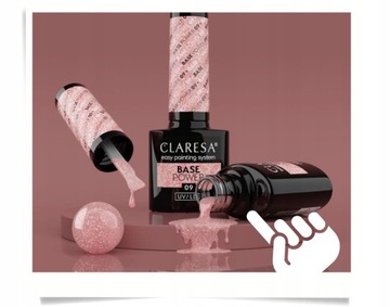 CLARESA BAZA DO LAKIERÓW HYBRYDOWYCH BUDUJĄCA POWER 09 5g